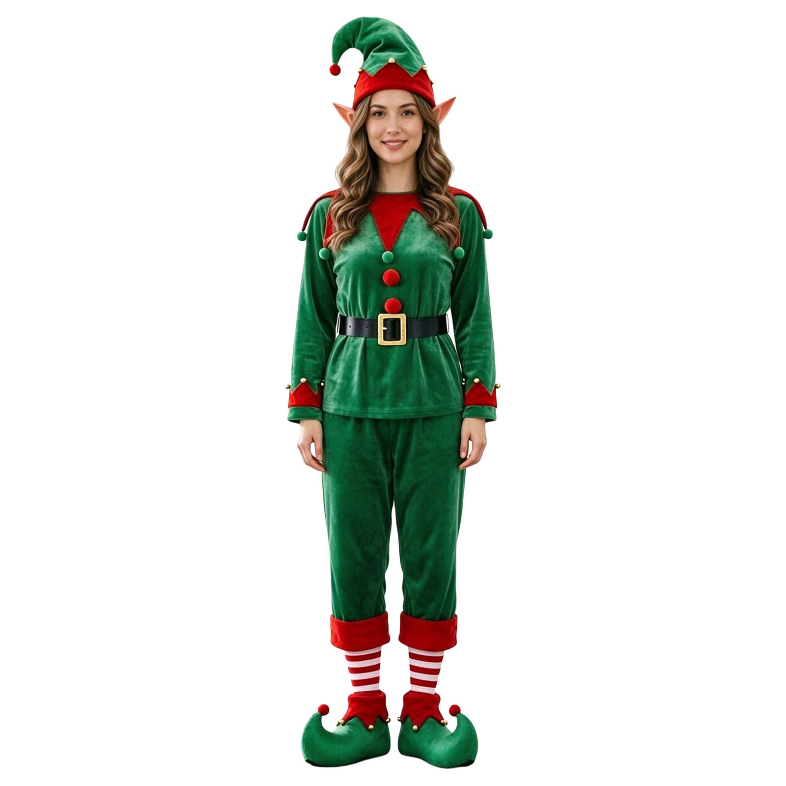 Uniseks Noel Temalı Kadife Elf - Women Shoes Xxl incelemesi ve fiyatı