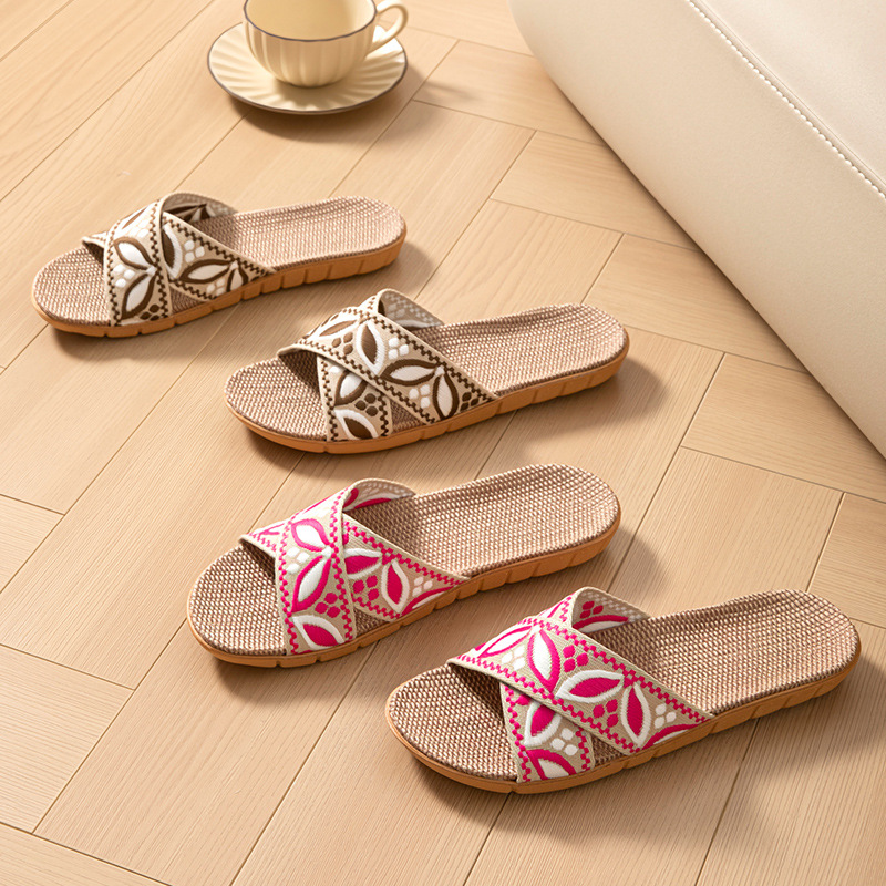 Keten Ev Terlikleri Kadınlar İ - Mule Slip On incelemesi ve fiyatı