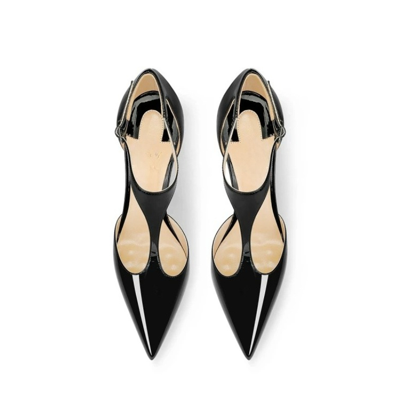 Siyah Rugan Sivri Stiletto Top - Women'S Shoes Quality incelemesi ve fiyatı