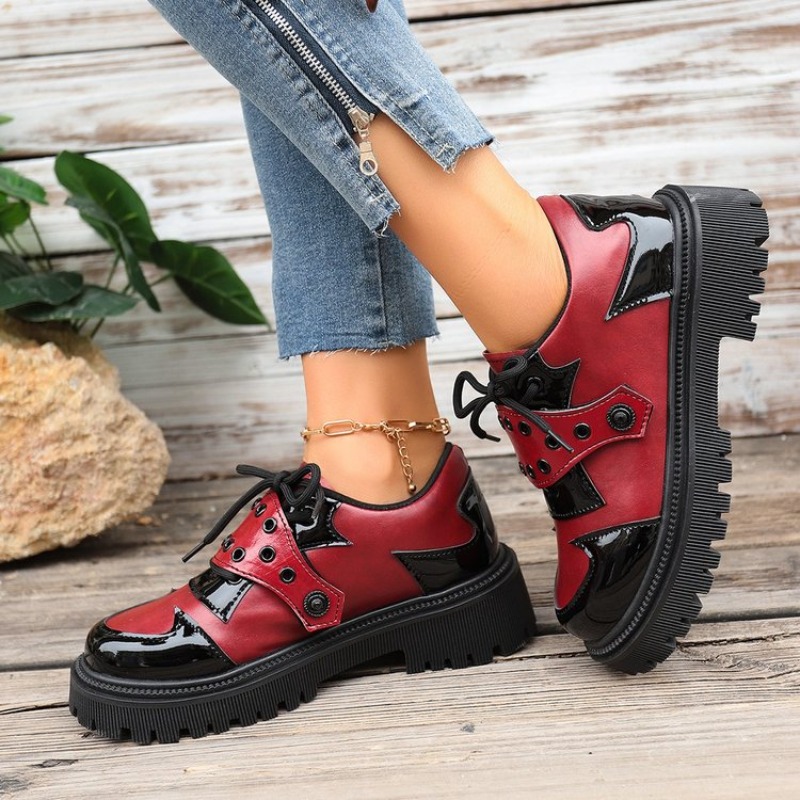 Platform Oxford Ayakkabı Kadın - Oxford Lace Up Women incelemesi ve fiyatı